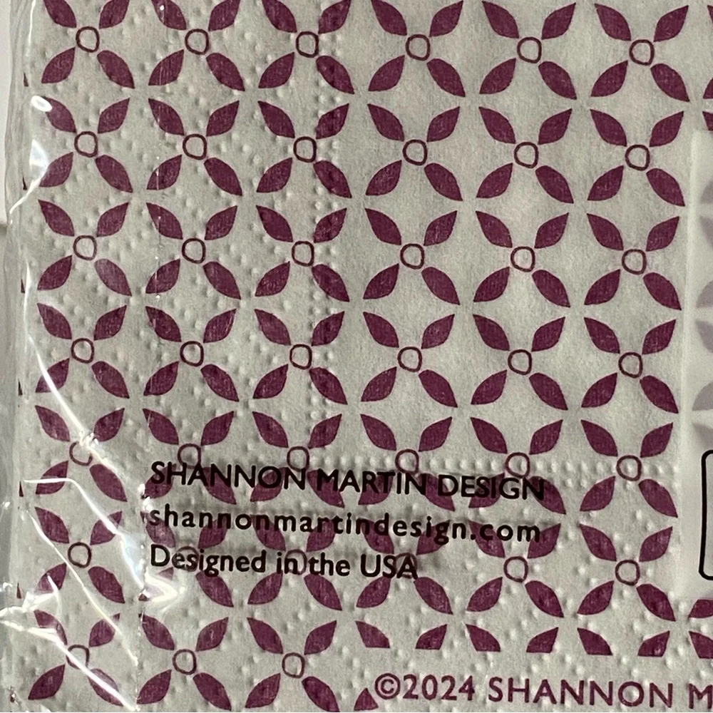 Shannon Martin cocktail Napkins 5